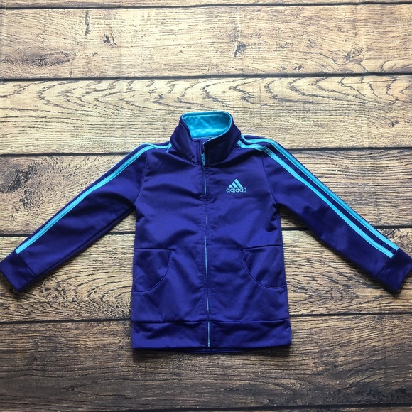 girls pink adidas jacket